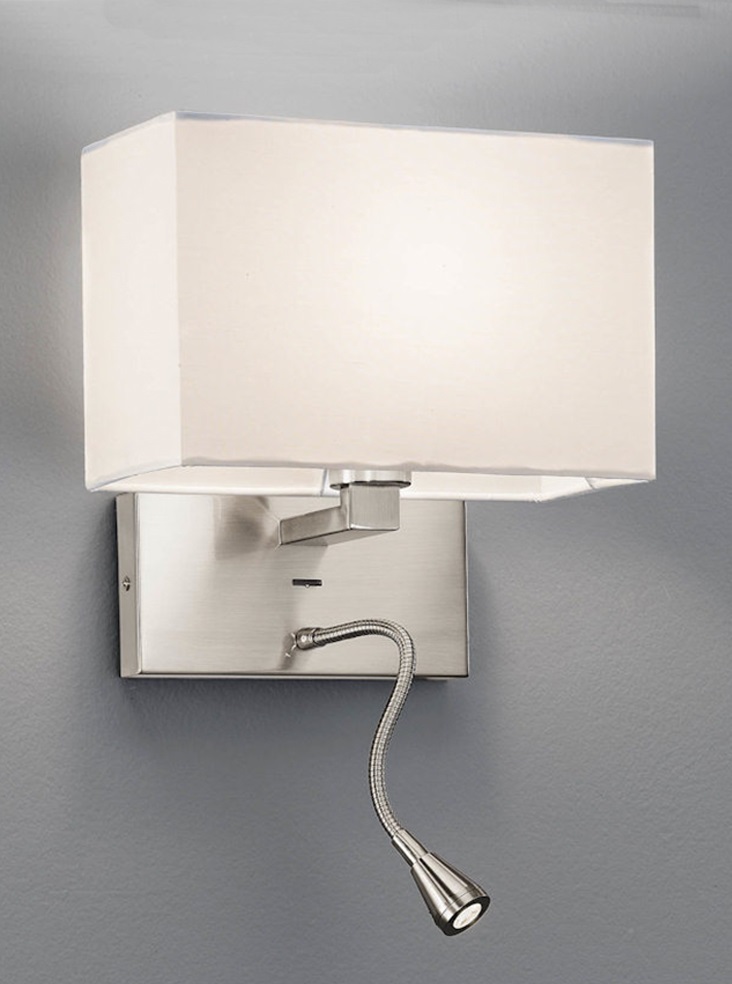  Wall Bracket with LED Reading Light